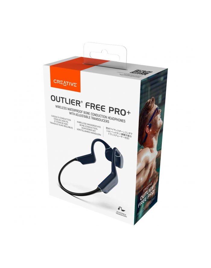 Słuchawki kostne Creative Outlier FREE Pro Plus BK główny