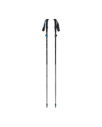 Black Diamond Trekking poles Distance FLZ, fitness equipment (grey, 1 pair, 125 cm)