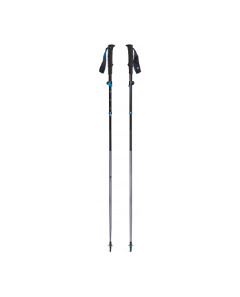 Black Diamond Trekking poles Distance FLZ, fitness equipment (grey, 1 pair, 140 cm)