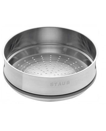 zwilling Garnek żeliwny okrągły z wkładem STAUB La Cocotte 40508-819-0 - 38 ltr grafitowy