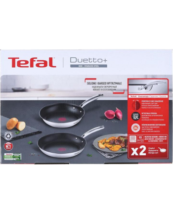 Zestaw 2 patelni TEFAL Duetto+ G732S255 24/28 cm nr 1