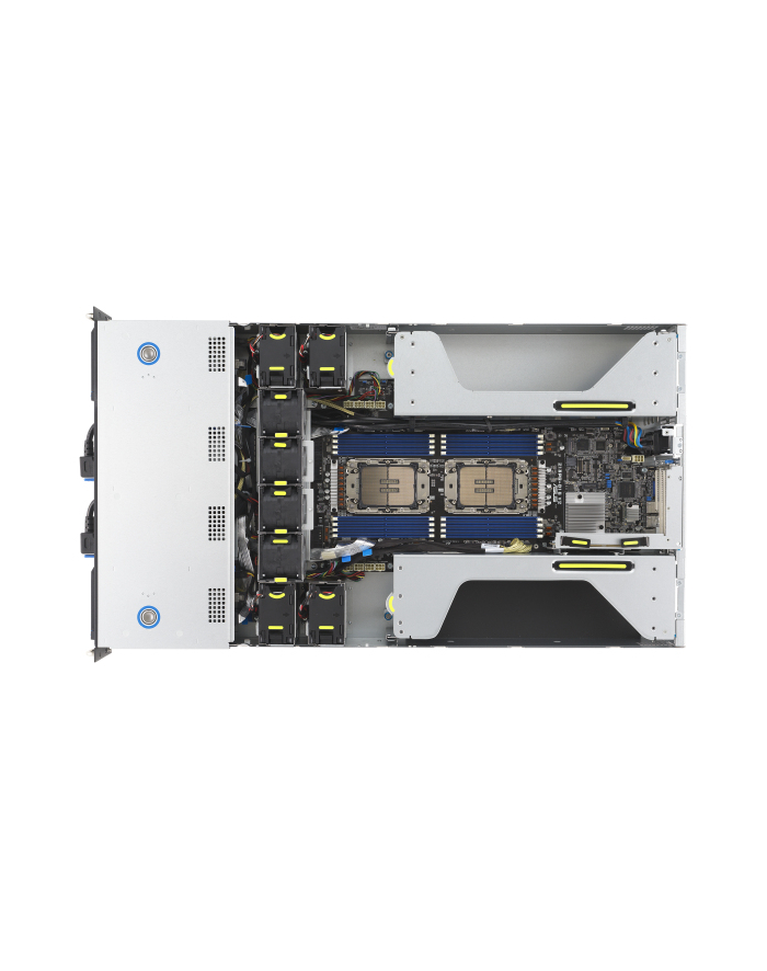 ASUS Rack 2U ESC4000A-E11-SKU1/2200W(1+1) AMD EPYC 1x LGA 4094 (SP3) 280W 8xDDR4 3200 8x35'';/25''; SATA/SAS*+2NVME 2 Intel i350 1Gb x2 4 Double Deck 7 1+1 2200W 80+ Platium główny