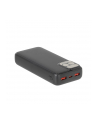 RIVACASE POWERBANK 20000 MAH USB-C 20W LCD, 1X WE/WY USB-C PD 20W, 2X USB-A QC 30 18W, CZARNY - nr 21