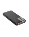 RIVACASE POWERBANK 10000 MAH USB-C 20W LCD, 1X WE/WY USB-C PD 20W, 2X USB-A QC 30 18W, CZARNY - nr 9