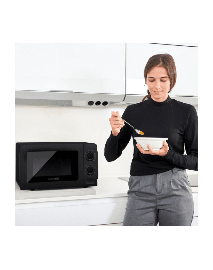 Kuchenka mikrofalowa z grillem Black+Decker BXMZ702E(700W) główny