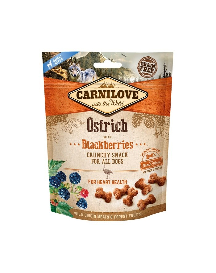 Carnilove Przysmak FRESH CRUNCHY OSTRICH+BER200g główny