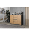 top e shop Komoda 2D4S 120x40xH97 antracyt/artisan - nr 6