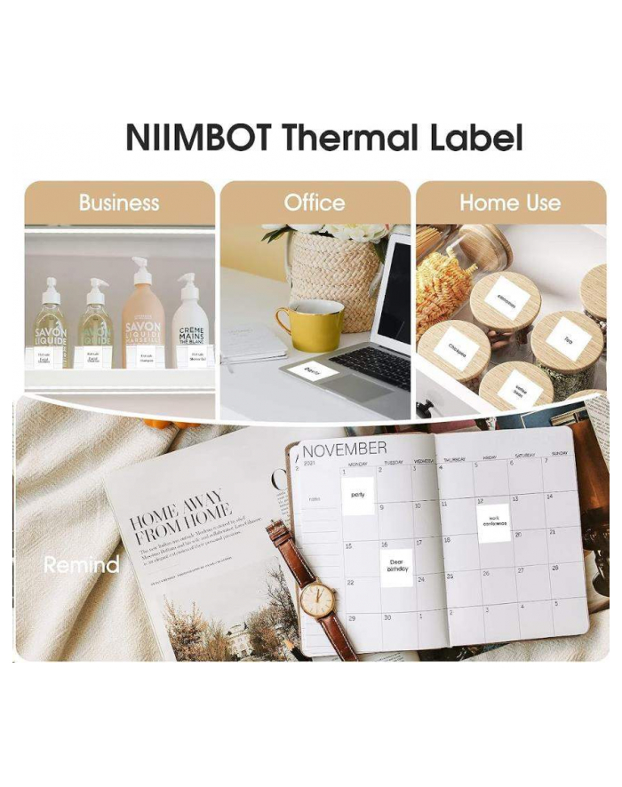 Etykiety termiczne Niimbot R30*20-320White główny