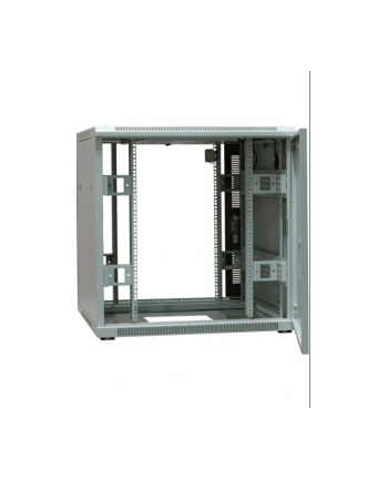 EmiterNet Szafa ramowa stojąca 16U, drzwi blacha/szkło, 800x800x820mm (szer/gł/wys)
