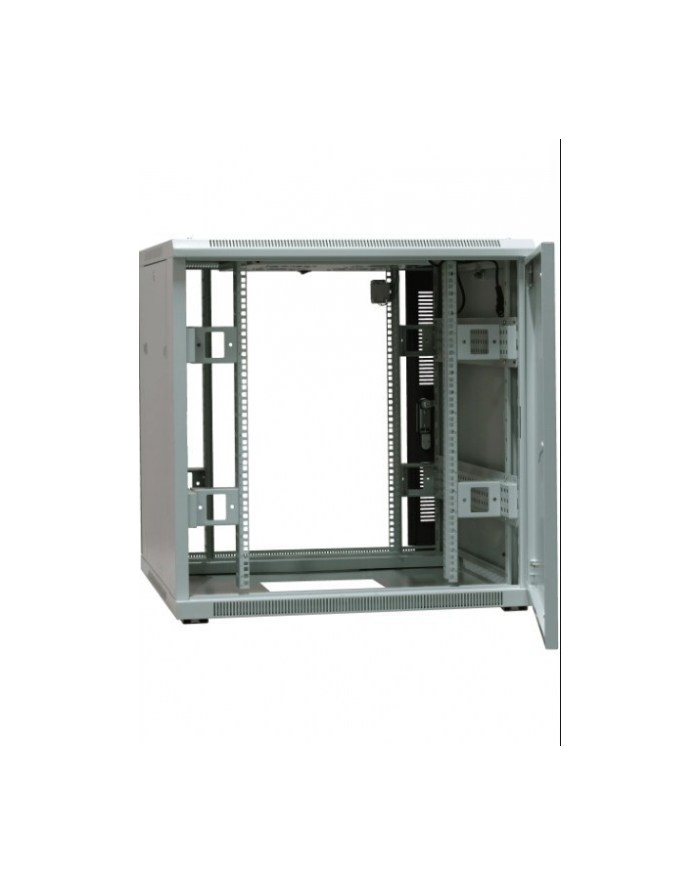 EmiterNet Szafa ramowa stojąca 16U, drzwi blacha/szkło, 800x800x820mm (szer/gł/wys) główny