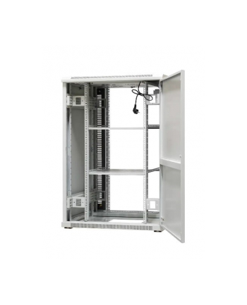 EmiterNet Szafa ramowa stojąca 24U, drzwi przód blacha/szkło, 800x800x1180mm (szer/gł/wys)