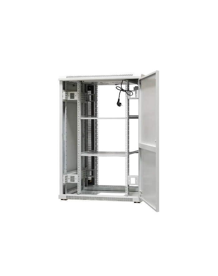 EmiterNet Szafa ramowa stojąca 24U, drzwi przód blacha/szkło, 800x800x1180mm (szer/gł/wys) główny