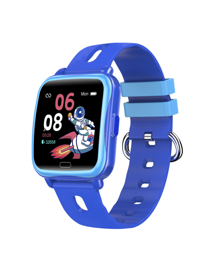 Dziecięcy smartwatch BT Denver z pomiarem niebieski główny