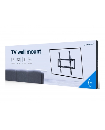 GEMBIRD Uchwyt ścienny do telewizora -regulowany 32-55inch do 35 kg