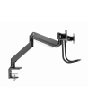 GEMBIRD Biurkowe regulowane ramie na dwa monitory 17-35inch obciążenie do 10kg - nr 17