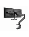 GEMBIRD Biurkowe regulowane ramie na dwa monitory 17-35inch obciążenie do 10kg - nr 19