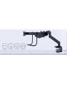 GEMBIRD Biurkowe regulowane ramie na dwa monitory 17-35inch obciążenie do 10kg - nr 25