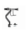 GEMBIRD Biurkowe regulowane ramie na dwa monitory 17-35inch obciążenie do 10kg - nr 35