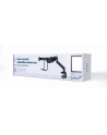 GEMBIRD Biurkowe regulowane ramie na dwa monitory 17-35inch obciążenie do 10kg - nr 36