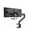 GEMBIRD Biurkowe regulowane ramie na dwa monitory 17-35inch obciążenie do 10kg - nr 38