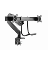 GEMBIRD Biurkowe regulowane ramie na dwa monitory 17-35inch obciążenie do 10kg - nr 63