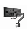 GEMBIRD Biurkowe regulowane ramie na dwa monitory 17-35inch obciążenie do 10kg - nr 68