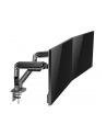 GEMBIRD Biurkowe ramię na dwa monitory - regulowane 17-32inch obciążenie do 9kg kolor szary - nr 9