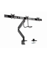 GEMBIRD Biurkowe ramię na 3 monitory - regulowane  17-27inch  obciążenie do 6kg - nr 31