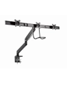 GEMBIRD Biurkowe ramię na 3 monitory - regulowane  17-27inch  obciążenie do 6kg - nr 43