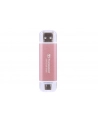 TRANSCEND ESD310P 1TB External SSD USB 10Gbps Type C/A Pink - nr 1