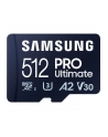 SAMSUNG Pro Ultimate microSD 512GB Memory Card UHS-I U3 FHD 4K UHD 200MB/s Read 130 MB/s Write for Smartphone Drone Incl SD Adapter - nr 22