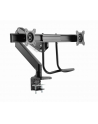 GEMBIRD Biurkowe regulowane ramie na dwa monitory 17-35inch obciążenie do 10kg - nr 29
