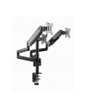 GEMBIRD Biurkowe ramię na 3 monitory - regulowane 17-32inch obciążenie do 7kg - nr 22