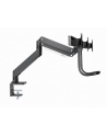 GEMBIRD Biurkowe ramię na 3 monitory - regulowane  17-27inch  obciążenie do 6kg - nr 25