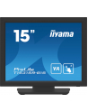 IIYAMA T1531SR-B1S 15inch Resistive Touch VA-panel 1024x768 Speakers VGA DisplayPort HDMI 300cd/m with touch USB Interface - nr 15
