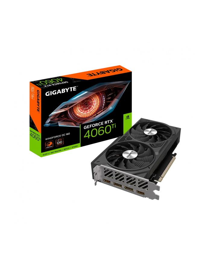 GIGABYTE GeForce RTX 4060 Ti WINDFORCE OC 16GB główny