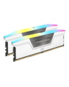 CORSAIR VENGEANCE RGB 32GB 2x16GB DDR5 6000MT/s DIMM Unbuffered 30-36-36-76 Std PMIC XMP 3.0 White Heatspreader RGB LED 1.4V - nr 6