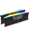 CORSAIR VENGEANCE RGB 32GB 2x16GB DDR5 6000MT/s DIMM Unbuffered 36-38-38-76 Std PMIC XMP 3.0 Black Heatspreader Black PCB 1.25V - nr 3