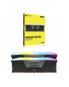 CORSAIR VENGEANCE RGB 96GB 2x48GB DDR5 6400MT/s DIMM Unbuffered 32-40-40-84 Std PMIC XMP 3.0 Black Heatspreader 1.4V - nr 6