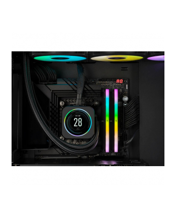 CORSAIR VENGEANCE RGB 96GB 2x48GB DDR5 6800MT/s DIMM Unbuffered 40-50-50-110 Std PMIC XMP 3.0 Black Heatspreader 1.4V nr 2