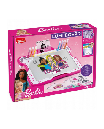 Podświetlana tablica Lumi Board Barbie MAPED