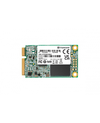 TRANSCEND 128GB mSATA SSD SATA3 3D TLC