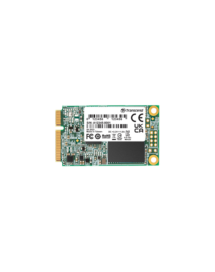 TRANSCEND 128GB mSATA SSD SATA3 3D TLC główny