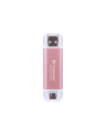 TRANSCEND ESD310P 1TB External SSD USB 10Gbps Type C/A Pink - nr 2
