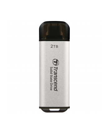 TRANSCEND ESD300S 2TB External SSD USB 10Gbps Type C Silver