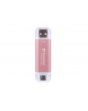 TRANSCEND ESD310P 2TB External SSD USB 10Gbps Type C/A Pink - nr 1