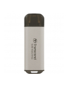 TRANSCEND ESD300S 512GB External SSD USB 10Gbps Type C Silver - nr 1
