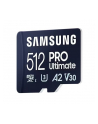 SAMSUNG Pro Ultimate microSD 512GB Memory Card UHS-I U3 FHD 4K UHD 200MB/s Read 130 MB/s Write for Smartphone Drone Incl SD Adapter - nr 29