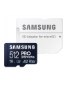 SAMSUNG Pro Ultimate microSD 512GB Memory Card UHS-I U3 FHD 4K UHD 200MB/s Read 130 MB/s Write for Smartphone Drone Incl SD Adapter - nr 33