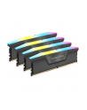 CORSAIR VENGEANCE RGB 128GB 4x32GB DDR5 5600MT/s DIMM Unbuffered 40-40-40-77 Std PMIC XMP 3.0 Black Heatspreader Black PCB 1.25V - nr 7